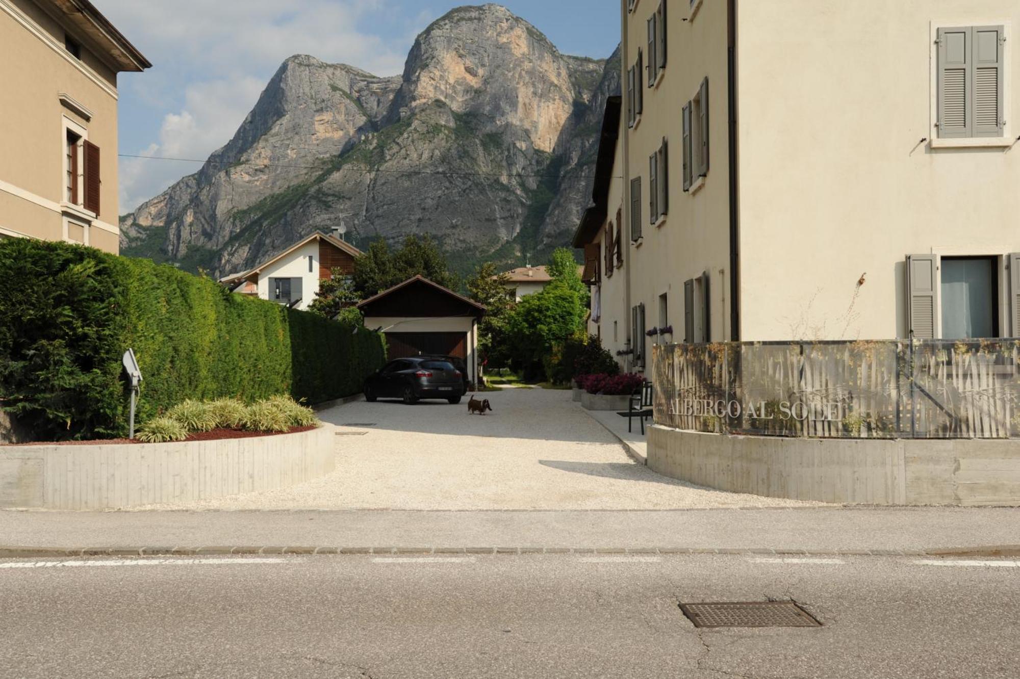 Albergo Al Sole Mezzolombardo Kültér fotó